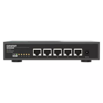 QNAP preklopnik QSW-3205-5T (5x 10GbE port, pasivno hlađenje, podrška za 100M/ 1G/ 2.5G / 5G i 10G)