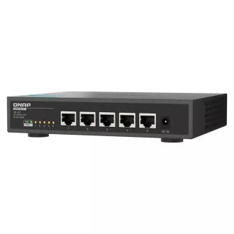 QNAP preklopnik QSW-3205-5T (5x 10GbE port, pasivno hlađenje, podrška za 100M/ 1G/ 2.5G / 5G i 10G)