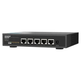 QNAP preklopnik QSW-3205-5T (5x 10GbE port, pasivno hlađenje, podrška za 100M/ 1G/ 2.5G / 5G i 10G) QNAP preklopnik QSW-3205-5T (5x 10GbE port, pasivno hlađenje, podrška za 100M/ 1G/ 2.5G / 5G i 10G)