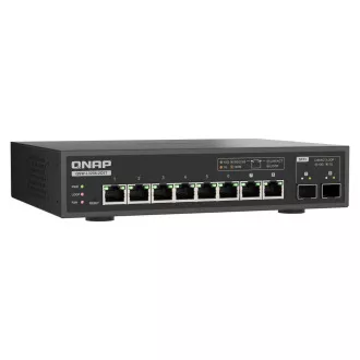 QNAP preklopnik QSW-L3208-2C6T (6x 10GbE priključak, 2x 10G SFP+/NBASE-T kombinirani, Lite Managed)