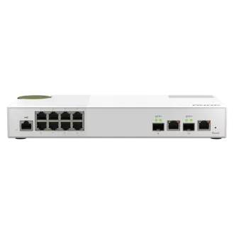 QNAP upravljani preklopnik QSW-M2108-2C (8x 2.5GbE RJ45 i 2x kombinirani 10GbE SFP+ / RJ-45)