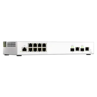 QNAP upravljani preklopnik QSW-M2108-2C (8x 2.5GbE RJ45 i 2x kombinirani 10GbE SFP+ / RJ-45) QNAP upravljani preklopnik QSW-M2108-2C (8x 2.5GbE RJ45 i 2x kombinirani 10GbE SFP+ / RJ-45)