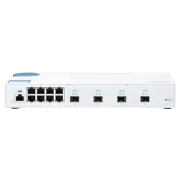 QNAP upravljani preklopnik QSW-M408S (12 portova: 8x gigabitni port + 4x 10G SFP+ portovi)