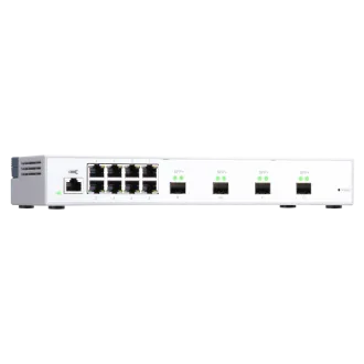 QNAP upravljani preklopnik QSW-M408S (12 portova: 8x gigabitni port + 4x 10G SFP+ portovi)