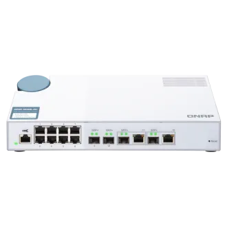 QNAP upravljani preklopnik QSW-M408-2C (12 portova: 8x gigabitni port + 4x 10G SFP+ /2x 10GbE kombinirani portovi) QNAP upravljani preklopnik QSW-M408-2C (12 portova: 8x gigabitni port + 4x 10G SFP+ /2x 10GbE kombinirani portovi)