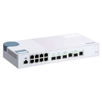 QNAP upravljani preklopnik QSW-M408-2C (12 portova: 8x gigabitni port + 4x 10G SFP+ /2x 10GbE kombinirani portovi) QNAP upravljani preklopnik QSW-M408-2C (12 portova: 8x gigabitni port + 4x 10G SFP+ /2x 10GbE kombinirani portovi)