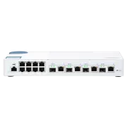 QNAP upravljani prekidač QSW-M408-4C (12 portova: 8x Gigabit port + 4x 10G SFP+ / 10GbE kombinirani portovi)