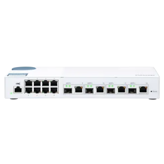 QNAP upravljani prekidač QSW-M408-4C (12 portova: 8x Gigabit port + 4x 10G SFP+ / 10GbE kombinirani portovi) QNAP upravljani prekidač QSW-M408-4C (12 portova: 8x Gigabit port + 4x 10G SFP+ / 10GbE kombinirani portovi)