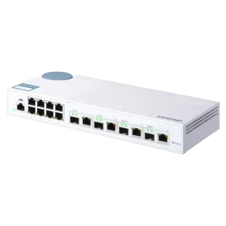 QNAP upravljani prekidač QSW-M408-4C (12 portova: 8x Gigabit port + 4x 10G SFP+ / 10GbE kombinirani portovi) QNAP upravljani prekidač QSW-M408-4C (12 portova: 8x Gigabit port + 4x 10G SFP+ / 10GbE kombinirani portovi)
