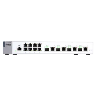 QNAP upravljani prekidač QSW-M408-4C (12 portova: 8x Gigabit port + 4x 10G SFP+ / 10GbE kombinirani portovi) QNAP upravljani prekidač QSW-M408-4C (12 portova: 8x Gigabit port + 4x 10G SFP+ / 10GbE kombinirani portovi)
