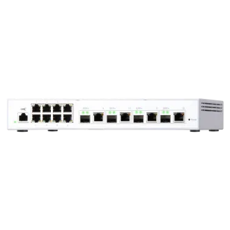 QNAP upravljani prekidač QSW-M408-4C (12 portova: 8x Gigabit port + 4x 10G SFP+ / 10GbE kombinirani portovi) QNAP upravljani prekidač QSW-M408-4C (12 portova: 8x Gigabit port + 4x 10G SFP+ / 10GbE kombinirani portovi)