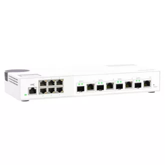 QNAP upravljani prekidač QSW-M2106-4C (6x 2,5GbE RJ45 i 4x kombinirani 10GbE SFP+ / 10GbE RJ-45)