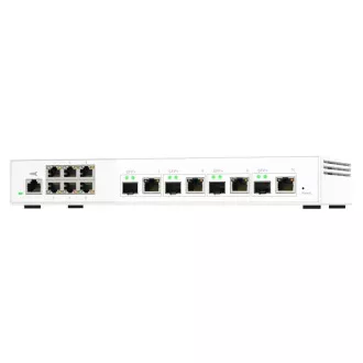 QNAP upravljani prekidač QSW-M2106-4C (6x 2,5GbE RJ45 i 4x kombinirani 10GbE SFP+ / 10GbE RJ-45)