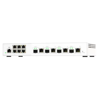 QNAP upravljani prekidač QSW-M2106-4C (6x 2,5GbE RJ45 i 4x kombinirani 10GbE SFP+ / 10GbE RJ-45) QNAP upravljani prekidač QSW-M2106-4C (6x 2,5GbE RJ45 i 4x kombinirani 10GbE SFP+ / 10GbE RJ-45)