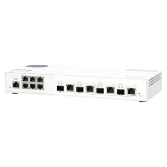 QNAP upravljani prekidač QSW-M2106-4C (6x 2,5GbE RJ45 i 4x kombinirani 10GbE SFP+ / 10GbE RJ-45) QNAP upravljani prekidač QSW-M2106-4C (6x 2,5GbE RJ45 i 4x kombinirani 10GbE SFP+ / 10GbE RJ-45)