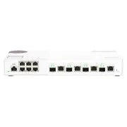 QNAP upravljani prekidač QSW-M2106-4C (6x 2,5GbE RJ45 i 4x kombinirani 10GbE SFP+ / 10GbE RJ-45)