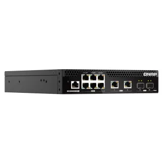 QNAP upravljani preklopnik QSW-M2106R-2S2T (6x 2.5GbE RJ45, 2x 10GbE RJ45, 2x 10GbE SFP+, uska širina) QNAP upravljani preklopnik QSW-M2106R-2S2T (6x 2.5GbE RJ45, 2x 10GbE RJ45, 2x 10GbE SFP+, uska širina)