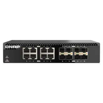 QNAP preklopnik QSW-3216R-8S8T (8x 10G GbE portova + 8x 10G SFP+ portova, polovična širina)