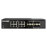QNAP preklopnik QSW-3216R-8S8T (8x 10G GbE portova + 8x 10G SFP+ portova, polovična širina)