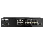 QNAP upravljani prekidač QSW-M3212R-8S4T (4x 10GbE porta + 8x 10G SFP+ porta, pola širine)