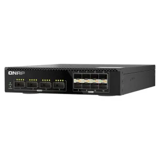 QNAP upravljani prekidač QSW-M7308R-4X (4x 100GbE porta + 8x 25GbE porta, pola širine) QNAP upravljani prekidač QSW-M7308R-4X (4x 100GbE porta + 8x 25GbE porta, pola širine)