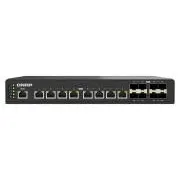 QNAP Upravljani industrijski preklopnik QSW-IM3216-8S8T: 16x 10G portova (8x 10Gb SFP+ i 8x 10Gb RJ-45)