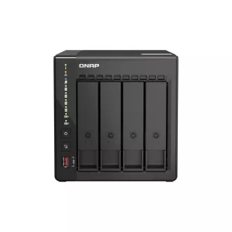 QNAP NVR QVP-41C (4 jezgre 2,6 GHz, 8 GB RAM-a, 4xSATA, 2x2,5 GbE, 2xM.2 utor, 2xHDMI, kamere: 8 (maks. 24)