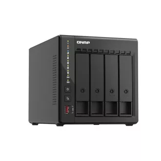 QNAP NVR QVP-41C (4 jezgre 2,6 GHz, 8 GB RAM-a, 4xSATA, 2x2,5 GbE, 2xM.2 utor, 2xHDMI, kamere: 8 (maks. 24)