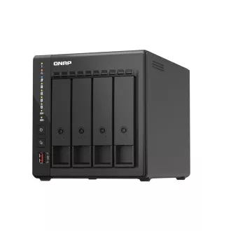 QNAP NVR QVP-41C (4 jezgre 2,6 GHz, 8 GB RAM-a, 4xSATA, 2x2,5 GbE, 2xM.2 utor, 2xHDMI, kamere: 8 (maks. 24)
