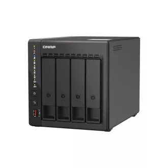QNAP NVR QVP-41C (4 jezgre 2,6 GHz, 8 GB RAM-a, 4xSATA, 2x2,5 GbE, 2xM.2 utor, 2xHDMI, kamere: 8 (maks. 24)