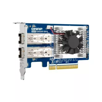 QNAP QXG-25G2SF-E810 - 2x 25GbE SFP28, PCIe Gen3 x8
