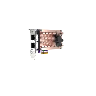 QNAP QM2 serija, 2 x PCIe 2280 M.2 SSD utora, PCIe Gen3 x 4, 2 x Intel I225LM 2.5GbE NBASE-T port
