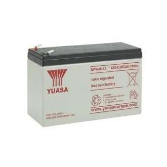 Baterija YUASA NPW45-12 (12V; 45W/kom.; 9Ah; faston F2) Baterija YUASA NPW45-12 (12V; 45W/kom.; 9Ah; faston F2)