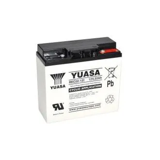 Baterija YUASA REC22-12I (12V; 22Ah; ciklička)