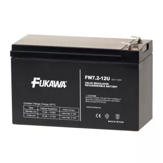 Akumulator FUKAWA FW 7.2-12 F2U (12V 7.2Ah/7Ah) Akumulator FUKAWA FW 7.2-12 F2U (12V 7.2Ah/7Ah)