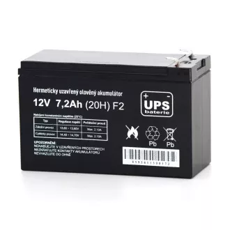 UPS baterija 12V 7.2Ah F2 UPS baterija 12V 7.2Ah F2