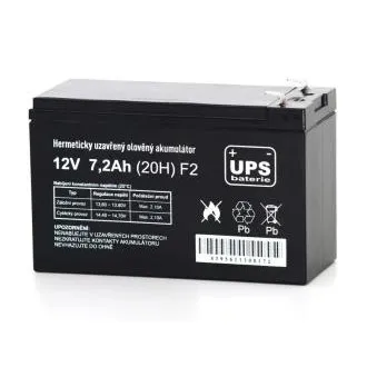 UPS baterija 12V 7.2Ah F2 UPS baterija 12V 7.2Ah F2