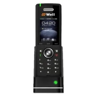 WELL RTX8630 IP DECT slušalica za RTX8660, 2" LCD zaslon s crticom, 8 programskih tipki. WELL RTX8630 IP DECT slušalica za RTX8660, 2" LCD zaslon s crticom, 8 programskih tipki.