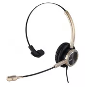WELL Mairdi MRD-809G, slušalice za jedno uho, zlatne