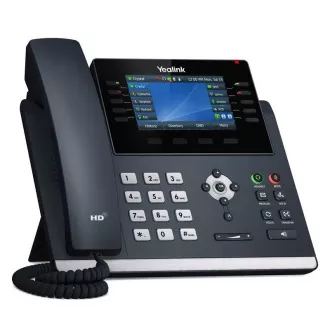Yealink SIP-T46U SIP telefon, PoE, 4.3" 480x272 LCD, 27 programa, 2xUSB, Gigabajt Yealink SIP-T46U SIP telefon, PoE, 4.3" 480x272 LCD, 27 programa, 2xUSB, Gigabajt