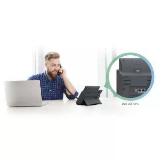 Yealink SIP-T46U SIP telefon, PoE, 4.3" 480x272 LCD, 27 programa, 2xUSB, Gigabajt Yealink SIP-T46U SIP telefon, PoE, 4.3" 480x272 LCD, 27 programa, 2xUSB, Gigabajt
