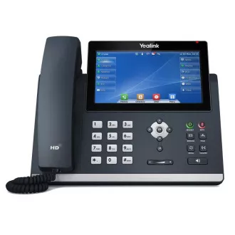 Yealink SIP-T48U SIP telefon, PoE, 7" 800x480 LCD, 29 prog.tl., 2xUSB, GigE Yealink SIP-T48U SIP telefon, PoE, 7" 800x480 LCD, 29 prog.tl., 2xUSB, GigE