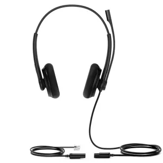Yealink YHS34 Lite Dual slušalice za oba uha s QD-RJ9 konektorima