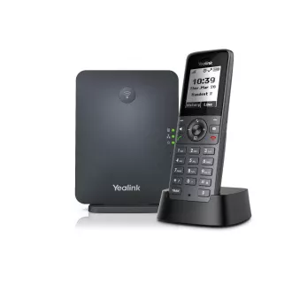 Yealink W71P DECT bazna stanica i slušalica, 1,8" crno-bijeli zaslon, do 10 slušalica