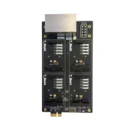 Yeastar EX08 kartica, 8 portova, 4 utora za S2, O2, SO, BRI, GSM