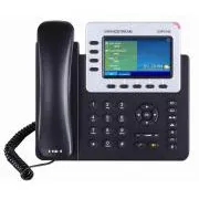Grandstream GXP2140, 4,3" TFT trakasti zaslon, 4 SIP računa, 4 programska priključka, BT, dvostruki Gbit port, PoE