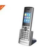 Grandstream DP730 IP telefon, 2,4" trakasti zaslon, 2SIP račun, video, BT, Micro USB, HAC, Pritisni za razgovor