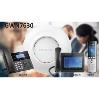Grandstream GWN7630, AP, 802.11ac, dvopojasni 4x4:4, 16 SSDI, 200+ konc. WiFi klijenti, signal 175m, P Grandstream GWN7630, AP, 802.11ac, dvopojasni 4x4:4, 16 SSDI, 200+ konc. WiFi klijenti, signal 175m, P