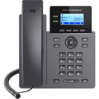Grandstream GRP2602 SIP telefon, 2,21" LCD zaslon s pozadinskim osvjetljenjem, 4 SIP računa, 2x100Mbit port Grandstream GRP2602 SIP telefon, 2,21" LCD zaslon s pozadinskim osvjetljenjem, 4 SIP računa, 2x100Mbit port