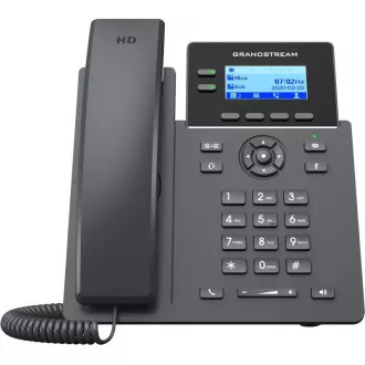 Grandstream GRP2602 SIP telefon, 2,21" LCD zaslon s pozadinskim osvjetljenjem, 4 SIP računa, 2x100Mbit port Grandstream GRP2602 SIP telefon, 2,21" LCD zaslon s pozadinskim osvjetljenjem, 4 SIP računa, 2x100Mbit port